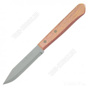 Нож Albero д/овощей 9см, нерж.сталь, дер.ручка., блист. (144) 