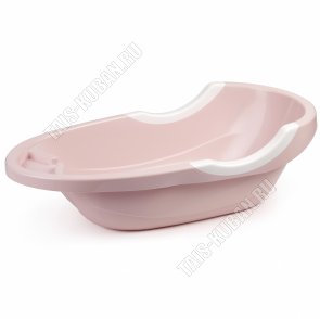 Ванночка детская, розовый 45л (86х21 h45см) (5) 