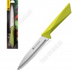 Modish/зелен Нож L12,5см универсал, нерж+пласт (12) 