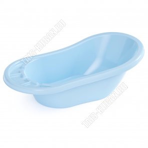 Ванночка детская, голубой 25л (88х46 h25см) (5) 