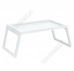 Поднос-столик со складными ножками, белый (8)