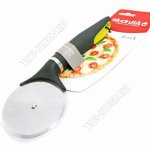 FRESH (пластик+нейлон+сталь) Нож-колесо д/пиццы, черн/салат. 