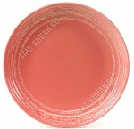 Тарелка плоская d26см (6) Винтаж/Пудрово-Розовый