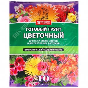 Грунт АГРОНОМ - Цветочный 10л 