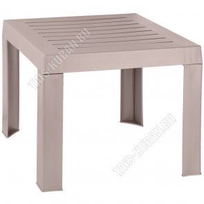 Серо-коричневый Стол для шезлонга (40,5х40,5 h35см) (1) 