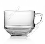 Бульонница прозрачная CHEF'S б/уп 0,63л с ручкой