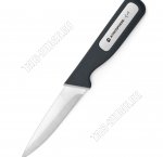 Нож для овощей L11см, нержавеющее лезвие пластиковая ручка морская волна, блистер (6) 