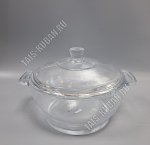 Кастрюля с крышкой 1,0л, 20х20см h12см 