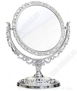 Зеркало настольное вращающееся круглое (d9,5 h17,5см) (96) 