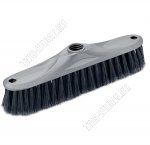 Щетка L25см серый,мягк.ворс h6см 