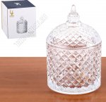 Сахарница с крышкой 0,4л d14 h10см 