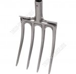 Вилы копальные (усилен) 4-х зубые,с упором д/ноги,рельсов сталь (12)