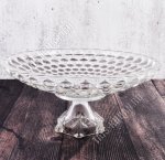 Ваза для фруктов на ножке d24см 