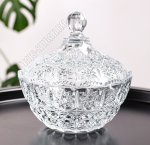 Конфетница с крышкой 1,4л d17 h18см 