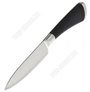 Akita Нож д/овощ. 8см,пласт.черн.руч,нерж.сталь 
