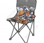 Кресло складое, походное 30х30хh55см. цвет Камни и кленовые листья/Серый, 