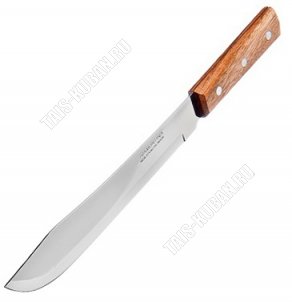 UNIVERSAL Нож 20см,кух,широк,лезв,руч.натур.дерев,эргоном.(12) 