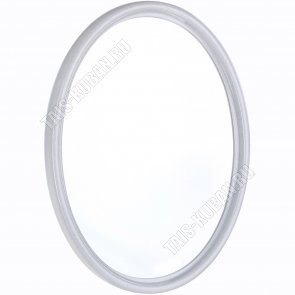 Зеркало Соната овал.(43,3х58,3см) бел.мрамор (5) 