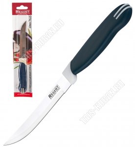 TALIS Нож универсальный 11см,лезвие нержавеющая сталь,бакелитовая синяя ручка,блистер (24) 