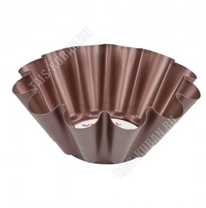 Piquant шоколад Форма д/кекса,круглая (d23 h9,5см) толщина стенки/дна 0,4мм, углеродистая сталь (12) 
