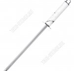 OTTIMO Мусат 20см,нержавеющая сталь 3Сr13 толщиной 1см,пластиковая ручка с покрытием soft-touch 