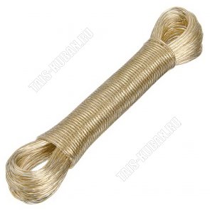 Веревка/шнур бельевой с метал.жилой d2мм (15м) 