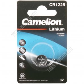 Бат. диск.CAMELION CR1225, BL-1шт.литиев, 3V (д/ча 