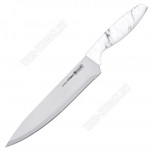 OTTIMO Нож разделочный 20см,лезвие нержавеющая сталь 3Сr13 толщиной 1,5мм,пластиковая ручка с покрытием soft-touch 