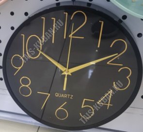 Часы (стекло/пластик) круглые d25см (40) 