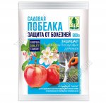 Садовая побелка 0,5кг (д/стволов деревьев от болезней и сонечных ожогов, пакет) (10)