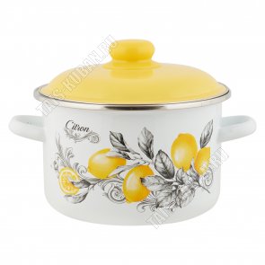 Citron/Лимоны Кастрюля 5,5л d22см (2) 