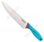 Нож Arcobaleno поварской 20см, нержавеющая сталь, прорезиненная ручка, блистер (48)
