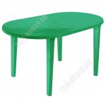Зеленый Стол овальный (140х8 h71см) (20)