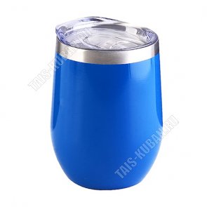Bubble Термокружка 0,32л,синий,пластиковая крышка-поилка,подарочная упаковка 