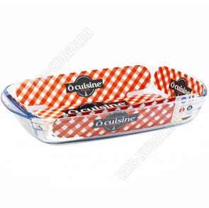 O Cusine Форма прям 2л 32х20 hсм,2лит.руч, уп/рубашка (7) 