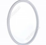 Зеркало Соната овал.(43,3х58,3см) бел.мрамор (5)