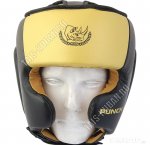 Шлем бокс XL на липуч.,кожа/микрофиб.Amara/EVA, золотой