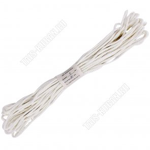 Веревка/шнур хоз,полипропилен d6мм (20м) белый 