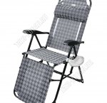 Кресло-шезлонг складное,с подножкой/полка с подста 