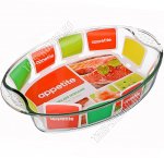 Форма овал 2,95л 35х24 h6см,с 2-мя ручк, уп/рубашка (6) 