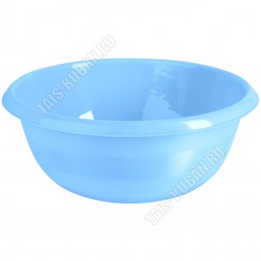 Миска кругл, голуб 5л (d30 h12,5см) (52) 