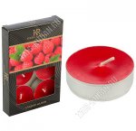 Свеча (парафин) чайная в капсуле,арома, н-р 6шт