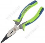 ,Длинногубцы прямые 180мм фосфатирован,3-х комп.руч. 