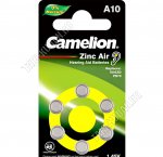 Бат. д/слух.аппар. CAMELION А10  90mAh 1,4V воздушно-цинковая BL-6шт (60)