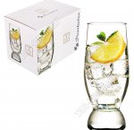 Стакан высокий н-р 6шт 280мл h14,8см AQUATIC п/у (8)