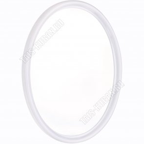 Зеркало Соната овал.(43,3х58,3см) бел.(5) 