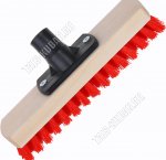 Щетка д/улицы (дерево) L23см,жестк.ворс h5см, Эльф (30) 