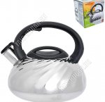 Чайник нерж 3,0л свист,цельнолитое дно (12)