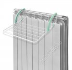 Сушилка для белья, на батарею (52х47см) белая (15)