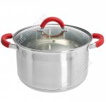 PROFI red Кастрюля 6,6л d24cм,ф.цилиндр (6)